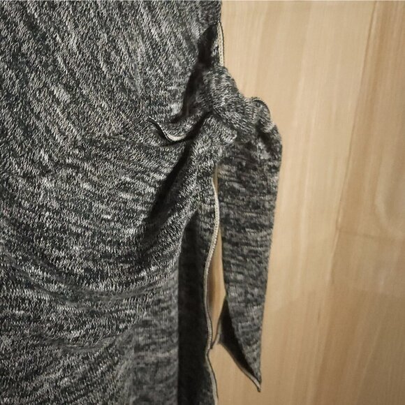 Max Studio Green Heathered Lightweight Stretchy Midi Dress XS - Picture 3 of 5